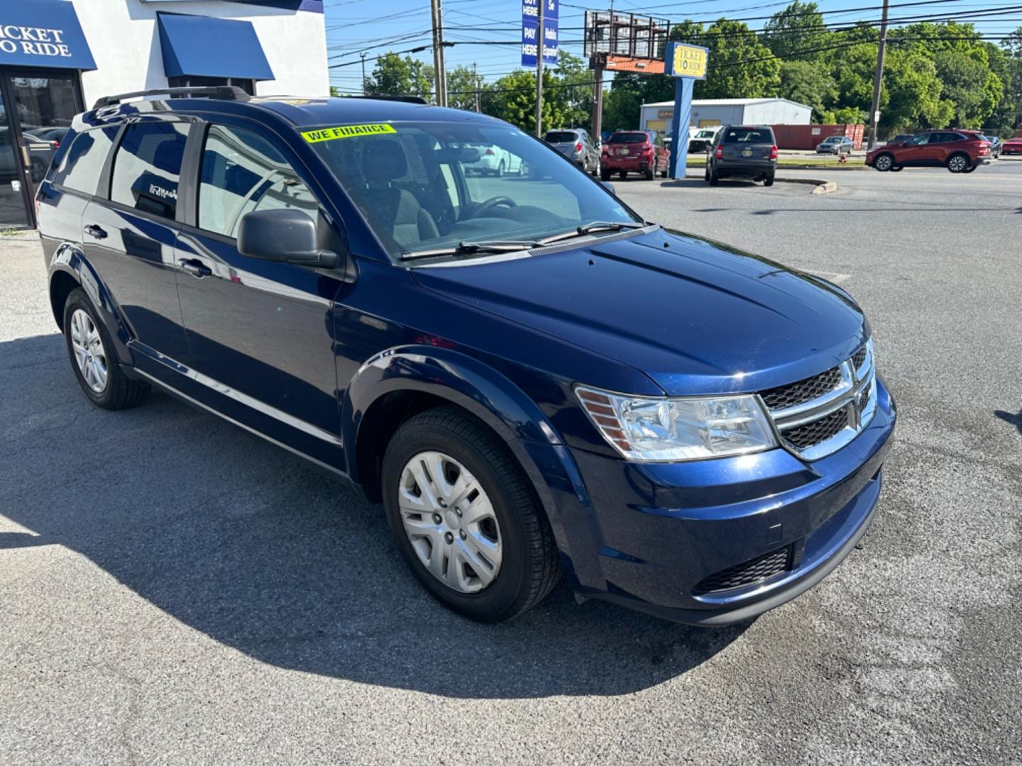 2017 BLUE Dodge Journey SE (3C4PDCAB1HT) with an 2.4L L4 DOHC 16V engine, 4A transmission, located at 1254 Manheim Pike, Lancaster, PA, 17601, (717) 393-9133, 40.062870, -76.323273 - Photo#2